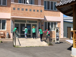 경주시 현곡면, 새마을부녀회 대대적 코로나19 방역 소독 