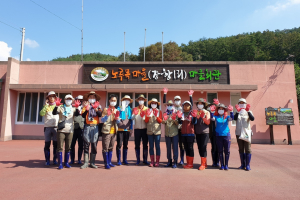 경주국립공원, 자원봉사자와 함께 태풍피해 복구 지원 