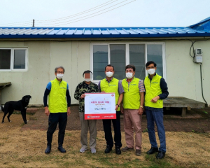 경주시 외동읍, 상생복지단 `취약계층 사랑의 집수리` 봉사 