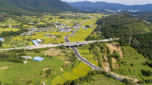 경주시, 현곡 상구~충효간(군도 2호선) 1.9km 구간 개통 