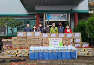 경주시 성건동, 대복유통상사 `사랑의 생필품` 기탁 
