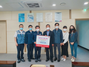 경주시 외동읍, 한전KPS(주) 원자력정비기술센터 `함께 모아 행복금고` 위기가구 지원 