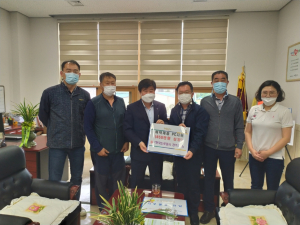 경주시 건천읍, 한국도로공사 경주지사 `PC용품 33대 전달` 