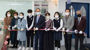 경주 선덕여고, 새단장 석봉도서관 개관식 개최