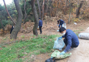 경주시 월성동, 낭산 일원 환경정화활동 전개 