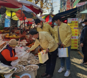 경주시 황오동, 방역순찰대 마스크 착용 의무화 지도점검
