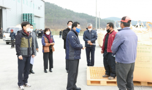 주낙영 경주시장, 공공비축미 매입현장 방문 `농업인 격려`