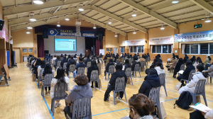 경주 선덕여고, 고입설명회 `학생. 학부모 140여 명 참가` 큰 관심 보여