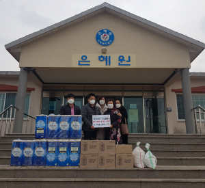 경주시 안강읍, 안강을 사랑하는 모임 `사랑의 생필품` 기탁