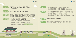 경주시 `경주에서 한 달 살아보기` 귀농.귀촌 희망 참여자 모집