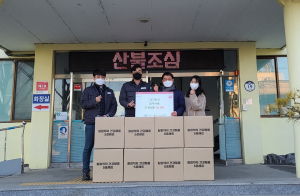 경주시 강동면, 대구농산(주) 사랑의 이웃돕기 곡물.견과 80세트 기탁 