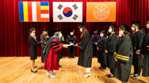 동국대 경주캠퍼스, 2021년 봄 학위수여식 개최