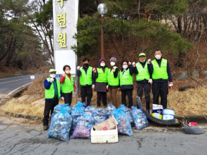 경주시 보덕동, 자연보호협의회 손곡동 일대 가로변 환경정비 
