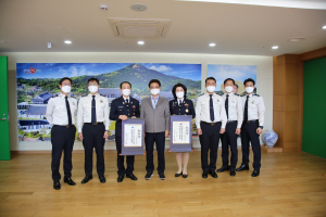 경주소방서, 이철우 경북도지사 의용소방대 연합회 하경태 신임 회장 임명장 수여 
