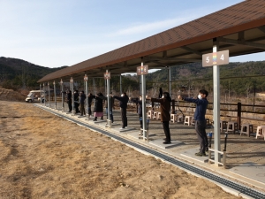 경주시, 화랑마을 전 직원 국궁 체험. 교육 