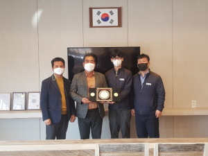 경주시 양남면, 하서2리 마을회 `월성원자력본부 자매결연 활동 우수 직원 표창패 수여` 