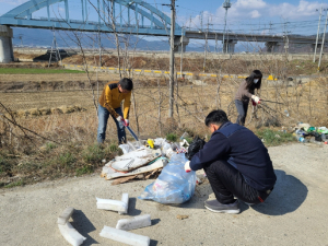 경주시 강동면, 상습 불법투기 지역 환경정비 