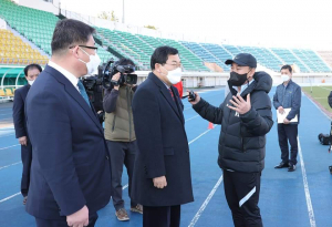 ˝축구 도쿄 올림픽대표팀(U-23) 금메달 정조준˝ 경주에서 전지훈련