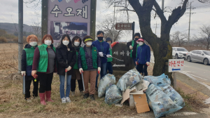 경주시 월성동, 새마을부녀회 새마을 동산 환경정비