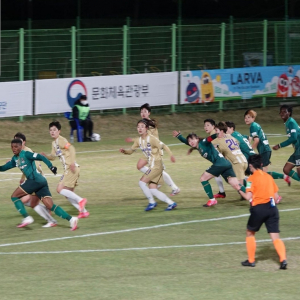 경주 한수원 여자축구단 `2021 WK리그` 홈 개막전 짜릿한 역전승 거둬