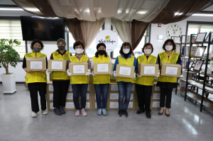 경주시종합자원봉사센터, 취약계층 식료품키트 전달 `자원봉사` 