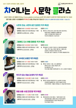경상북도교육청 외동도서관 ’차이나는 인문학 클라스‘ 운영