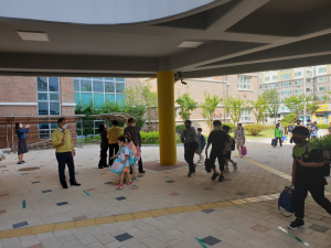 경주교육지원청, 전면 등교 학교 관리현황 점검 
