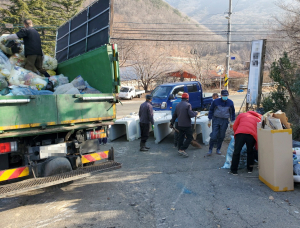 경주시 산내면, 대현4리 문복산 등산로 환경정비 