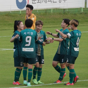 경주 한수원 여자축구단. WK리그 세종 스포츠토토 전 `승리` 선두 추격
