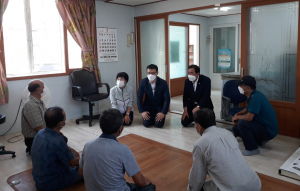 경주시 보덕동, 이석훈 신임 동장 경로당 방문 `부임인사` 