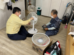 경주시 황성동, 폭염대비 취약계층 안전한 여름나기 지원