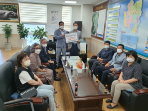 경주시 안강읍, 지역사회보장협의체 저소득 가정 상품권 지원 