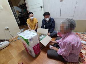 경주시 동천동, 취약계층 폭염대비 안부 확인 