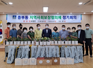 경주시 중부동, 봄봄봄사업단 폭염 취약세대 돌봄 나서 