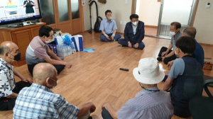 경주시 동천동, 폭염 대응 무더위 쉼터.경로당 방문 나서