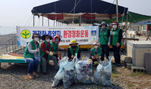경주시 월성동, 새마을부녀회 봉길해수욕장 일원 쓰레기 수거