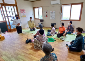 경주시 황남동, 말복 맞이 경로당 방문 `어르신 안부 살펴`