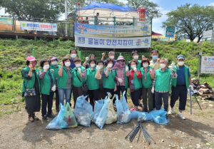 경주시 건천읍, 새마을회 하계 휴양지 환경정화 `구슬땀`
