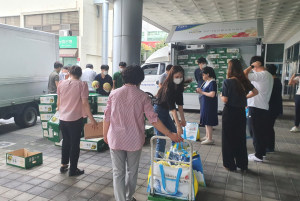 경주시, 시청 직원 ‘이사금 멜론’ 구매행사 펼쳐