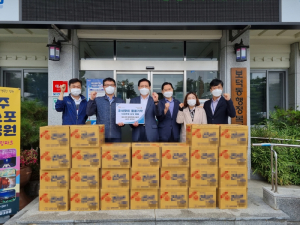 경주시, 경주화백컨벤션뷰로 추석 맞아 어려운 이웃에 `사랑 나눔`