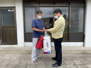 경주시 황성동, 추석맞이 취약계층 후원물품 전달
