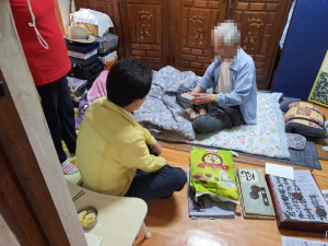 경주시 중부동, 추석맞이 국가유공자. 수급자 가구 방문