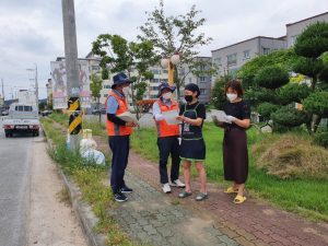 경주시 자원순환과, 청소현장 점검
