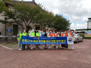 경주시, 코로나 19 예방 방역취약지 소독활동 `구슬땀`
