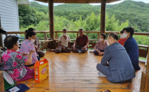 경주시 감포읍, 추석맞이 경로당 방문 `방역수칙 당부`