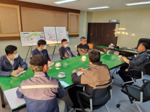 경주시 외동읍, 국도7호선 `외동~농소`간 건설공사 현장사무실 개소