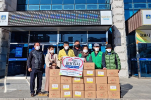 경주시 황성동, 새마을회 `사랑의 김장김치 25박스` 전달