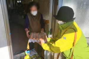 경주시, 경주농협 사랑의 봉사단 취약계층에 매월 식료품 지원 