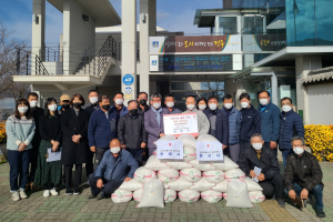 경주시 외동읍, 현광사 `어려운 이웃에 사랑의 쌀` 기탁 