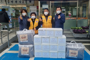 경주시 중부동, 적십자봉사회 `사랑의 김장 나눔` 